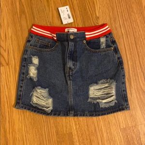 Jean skirt